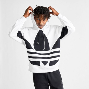 Adidas 阿迪達斯 ORIGINALS 三葉草 大logo 男士衛(wèi)衣