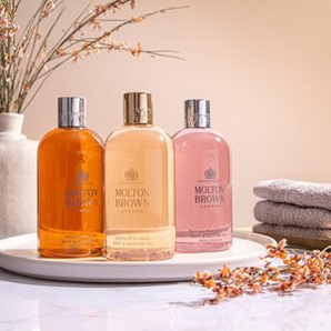 Molton Brown 洗護沐浴7.5折，沐浴8件套僅￥163