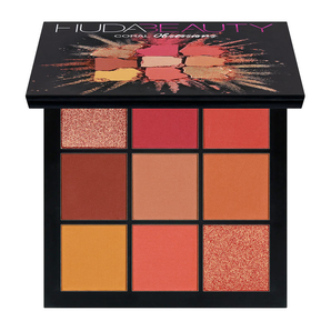  Huda Beauty 九色眼影盤 10g Coral