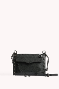 Rebecca Minkoff 瑞貝卡明可弗 M.A.B. 鉚釘斜挎包 