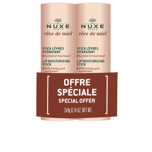 NUXE 欧树 蜂蜜润唇膏两件套装 4g*2