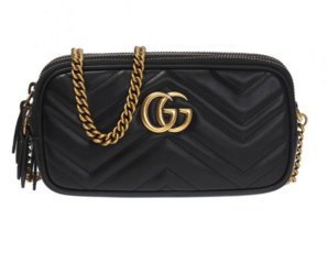 GUCCI  GG Marmont Mini 女士鏈條包
