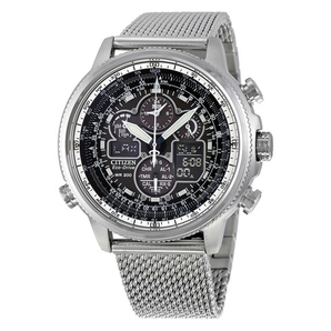  CITIZEN 西鐵城 Navihawk A-T 夜空之鷹 JY8030-83E 男士光動(dòng)能腕表