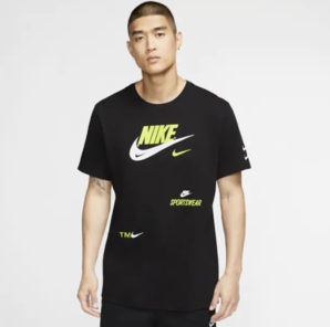 NIKE 耐克 SPORTSWEAR 雙勾 男士T恤