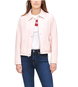 S碼！Levi’s 李維斯 仿皮 女式夾克