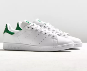 Adidas 阿迪達斯Stan Smith 中性款綠尾板鞋  
