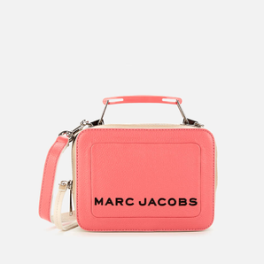  Marc Jacobs The Box 20 真皮相機(jī)包 蜜桃粉色