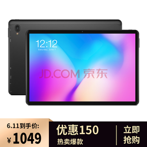 Teclast 臺電 T30 安卓平板電腦 4G+64GB 1049元包郵（需用券）