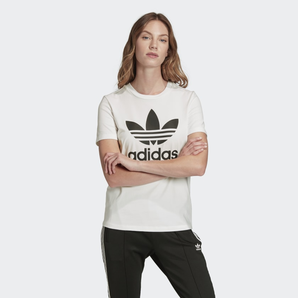 ADIDAS ORIGINALS TREFOIL 經(jīng)典款女士T恤