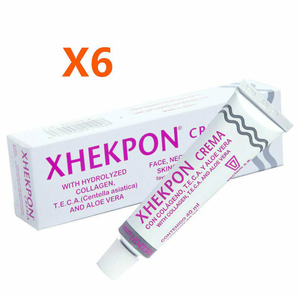 恢復(fù)頸部活力！ Xhekpon 西班牙膠原蛋白頸紋霜 頸部胸部抗皺 40ml*6