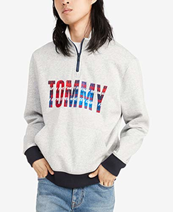 Tommy Hilfiger 男式半拉鏈衛(wèi)衣