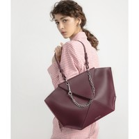 CHARLES&KEITH CK2-30270408 幾何形手提單肩托特包