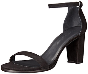 Stuart Weitzman 女士一字帶粗跟涼鞋