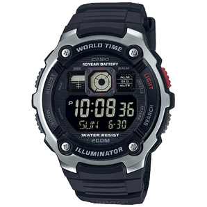 CASIO 卡西歐 AE-2000W-1BV 男士休閑運動表
