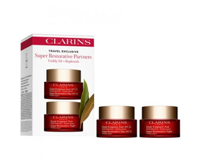 Clarins 嬌韻詩(shī) 花樣年華修護(hù)日霜+晚霜套裝- 2*50ml