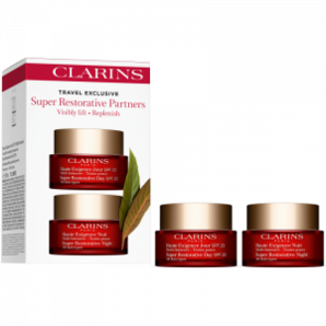 Clarins 嬌韻詩  花樣年華系列套裝 日霜+晚霜 2*50ml