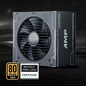 PHANTEKS 追风者 AMP 额定550W 电源(80PLUS金牌/全模组/十年质保)