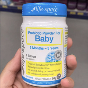 Life Space 嬰兒益生菌粉 60g（6月-3歲） (調(diào)節(jié)腸胃/增強(qiáng)免疫力)