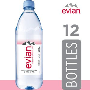 補(bǔ)貨：Evian 依云天然礦泉水1升裝12瓶