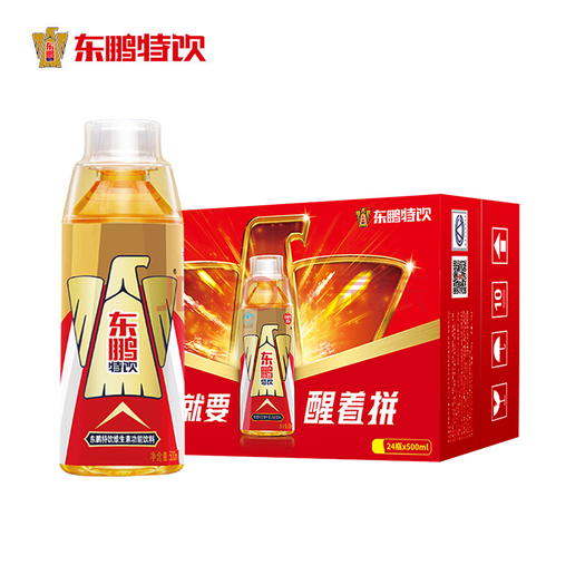 东鹏特饮有奖版维生素功能饮料500ml24瓶箱大瓶更尽兴