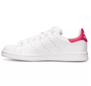 大碼！Adidas Stan Smith大童款粉尾休閑鞋