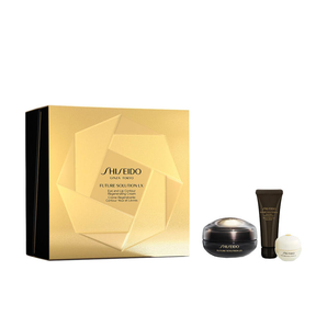 SHISEIDO 資生堂 時(shí)光琉璃護(hù)膚套裝（御藏臻采抗皺眼唇霜 17ml+潔面乳 15ml+面霜 6ml）