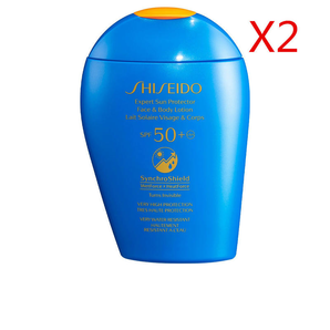 Shiseido 資生堂 新艷陽(yáng)夏臻效水動(dòng)力防護(hù)乳 SPF50+ 150ml*2