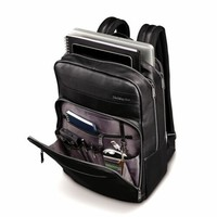 Samsonite 新秀麗 Leather Slim 男士真皮雙肩包