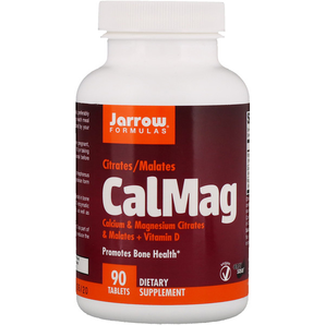 Jarrow Formulas CalMag蘋(píng)果酸檸檬酸鈣片 90片
