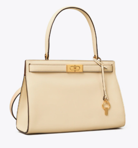 國內(nèi)￥7950！Tory Burch Lee Radziwill 女士手提斜挎包 白色款