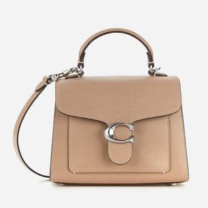 Coach 蔻馳 Mix Leather Tabby 女士手提包 裸粉色