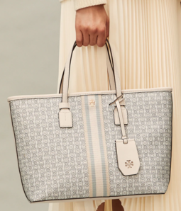 國內(nèi)售價2600元！Tory Burch 湯麗柏琦 Gemini Link系列印花中號托特包