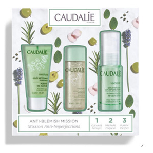 Caud阿lie 歐緹麗 葡萄籽凈痘平衡三件套裝（精華30ml+清透爽膚水50ml+潔面啫喱30ml）