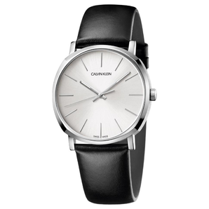 Calvin Klein 卡爾文·克萊 Posh系列銀黑色男士時(shí)裝腕表 K8Q311C6