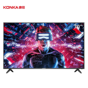 1日0點、新品發(fā)售： KONKA 康佳 70D6S 4K 液晶電視 70英寸 2799元包郵