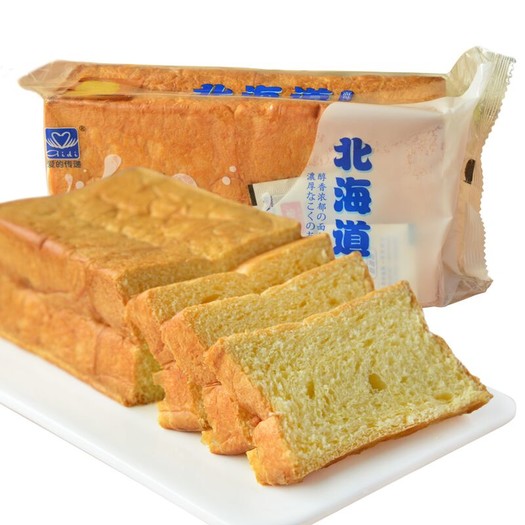 爱的传递 北海道日式手撕面包 180g*2袋 6.9元包邮(需用券)