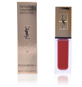 12號(hào)色現(xiàn)貨！Yves Saint Laurent YSL 啞光絲絨唇釉 6ml 