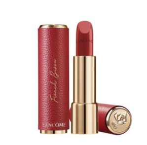 lancome兰蔻限定皮革真皮烫金唇膏口红52532g