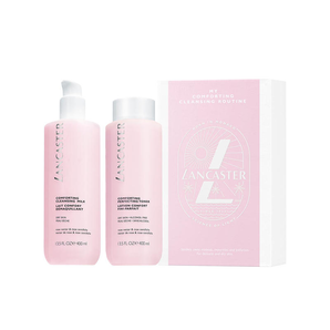 LANCASTER 蘭嘉絲汀 舒潤爽膚水粉水400ml +舒柔清潔潔面乳400ml