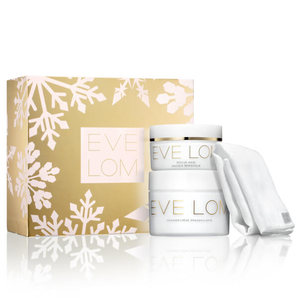 EVE LOM 卸妝膏200ml+急救面膜100ml+潔面巾 1張?zhí)籽b