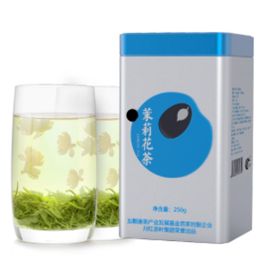 林湖飄雪 茉莉花茶 濃香型毛峰級(jí) 250g *2件