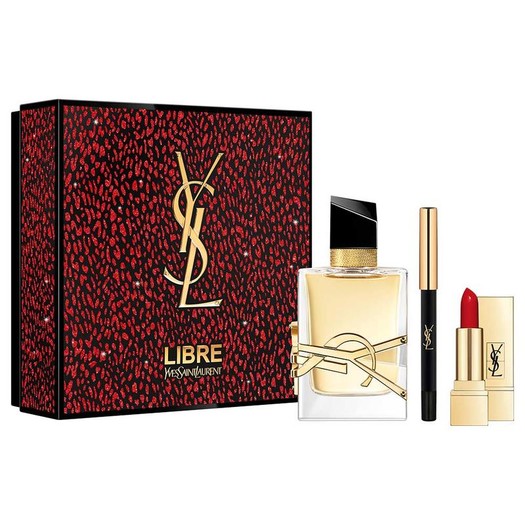 yvessaintlaurent圣罗兰libre自由之水女士香水礼盒edp50mlmini眼线笔