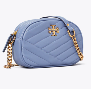 Tory Burch PERRY KIRA CHEVRON  女士小號相機(jī)包  