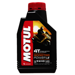 MOTUL 摩特 SCOOTER POWER 4T 全合成摩托車機(jī)油 5W-40 SN級(jí) 1L