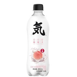 Genki Forest 元気森林  無糖氣泡水蘇打水 白桃味 480ml*12瓶