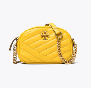 Tory Burch KIRA CHEVRON 女士小號相機(jī)包  