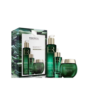國內(nèi)￥4k+法國赫蓮娜HR綠寶瓶悅活護(hù)膚3件套 (精華露50ml+綠寶瓶面霜50ml+悅活新肌水200ml) 包郵包稅