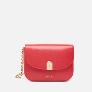  Furla 芙拉 1927 Mini 女款真皮鏈條包