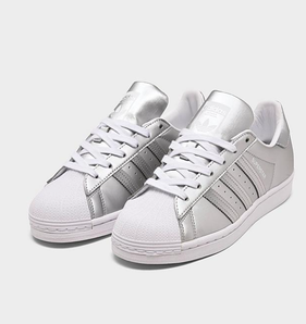 Adidas阿迪達斯Superstar 女款金屬貝殼頭