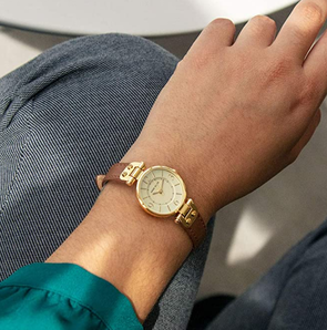 中亞Prime會(huì)員！ Anne Klein 10/9442CHHY 女士時(shí)裝手表  含稅到手價(jià)約為171元/件